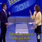 Luciana Genro mais uma vez deu um show no debate da Globo