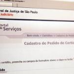 Certidão de distribuição criminal pode ser solicitada pela internet