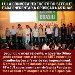 Discurso de Lula na ABI assusta! O exército vermelho pronto para apunhalar o Estado Democrático de Direito