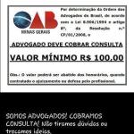 A importância da cobrança de consultas frente à valorização da atividade advocatícia