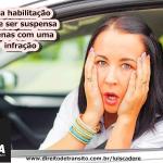 Recebeu notificação de suspensão sem pontos? Saiba por quê!
