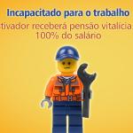 Estivador incapacitado para o trabalho para o qual se especializou receberá pensão vitalícia de 100% do salário