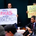 Favorável à descriminalização das drogas, mas contra a liberação das armas