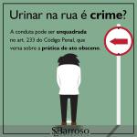 Urinar na rua pode ser considerado crime?