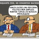 Será que a reforma política realmente reforma? Ou temos mais uma reforma de mentirinha?