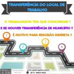 Transferência do local de trabalho: quando é permitida ?