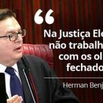 Não vi nada de falacioso no voto de Herman Benjamim, Min. Gilmar Mendes, pelo contrário, coerente com suas ideias.