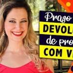 Comprei um produto com problema! Qual é o prazo para devolver?