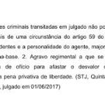 Dosimetria da pena: personalidade voltada para o crime