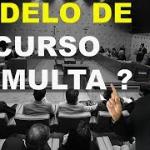 Modelo de recurso de multa de trânsito