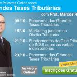 O IbiJus promoverá sua 2ª palestra do Ciclo de Palestras Online sobre Grandes Teses Tributárias
