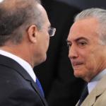 Renan diz a senadores que Temer é
