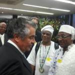 Ministro Marco Aurélio Mello do STF recebe parecer jurídico de religiões afro