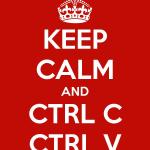 O perigo do Control C e Control V