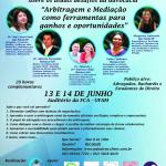 Ciclo de Palestras e Debates Mediação, Arbitragem e Resolução de Conflitos