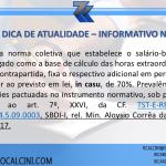 Dica de Atualidade Trabalhista