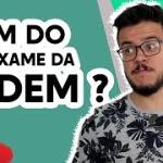 Fim do Exame da Ordem??