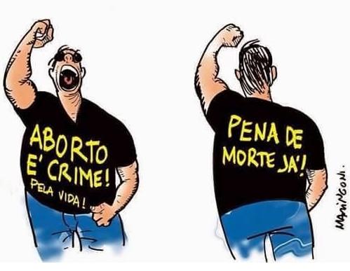Direito à vida: “bandido bom é bandido morto” pode; aborto não