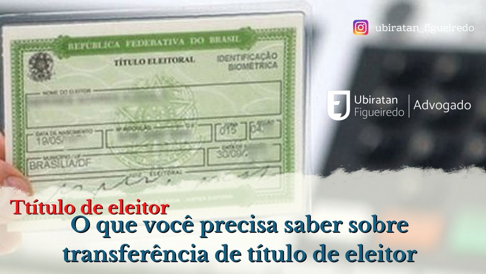 O que você precisa saber sobre transferência de título de eleitor ...