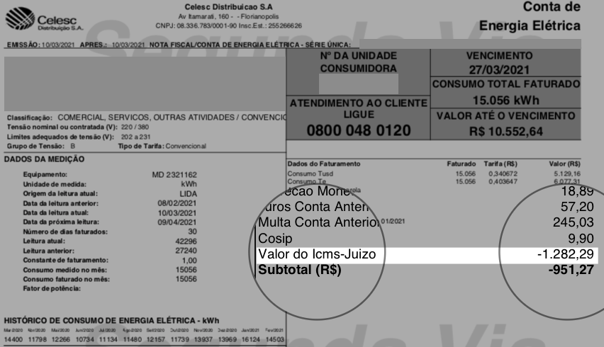 ICMS na conta de luz, como calcular e pedir ressarcimento na prática ...