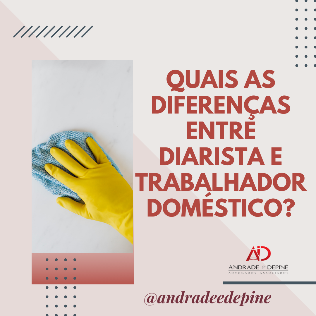 Quais as diferenças entre diarista e trabalhador doméstico? | Jusbrasil