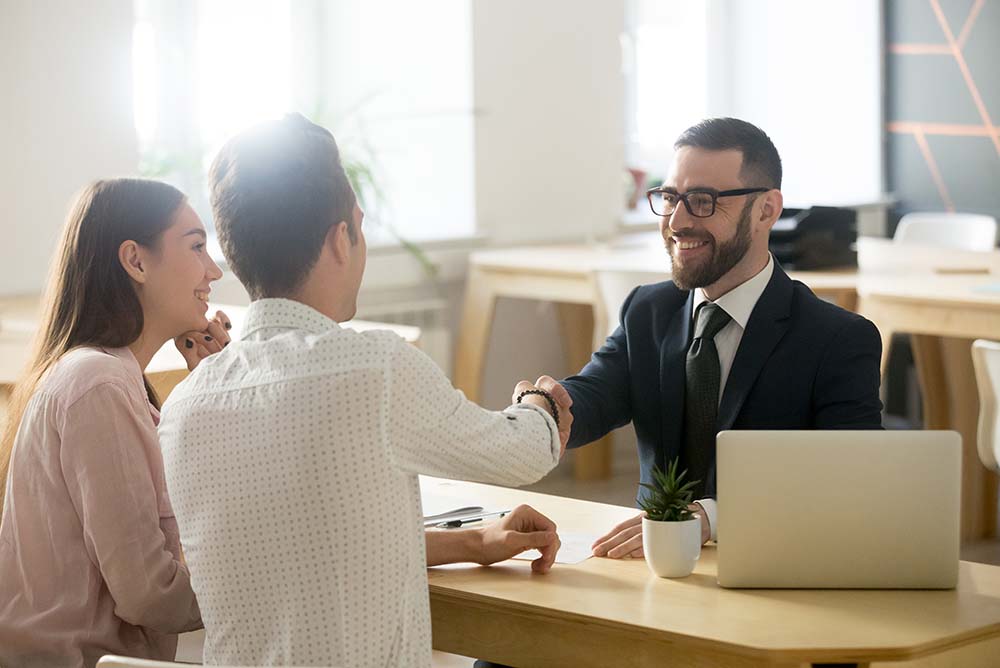 Cliente em atendimento jurídico