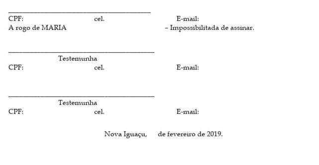 Analfabeto que não sabe ler, nem escrever pode assinar um contrato de ...