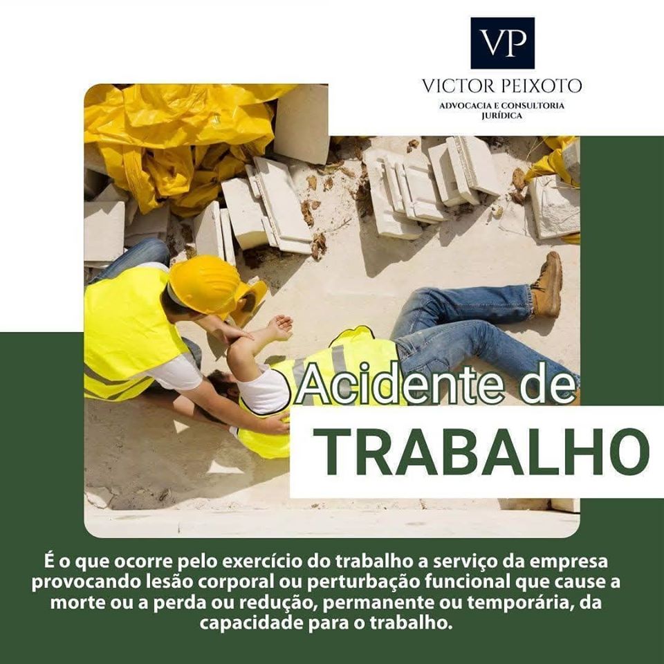 O que é acidente de trabalho?