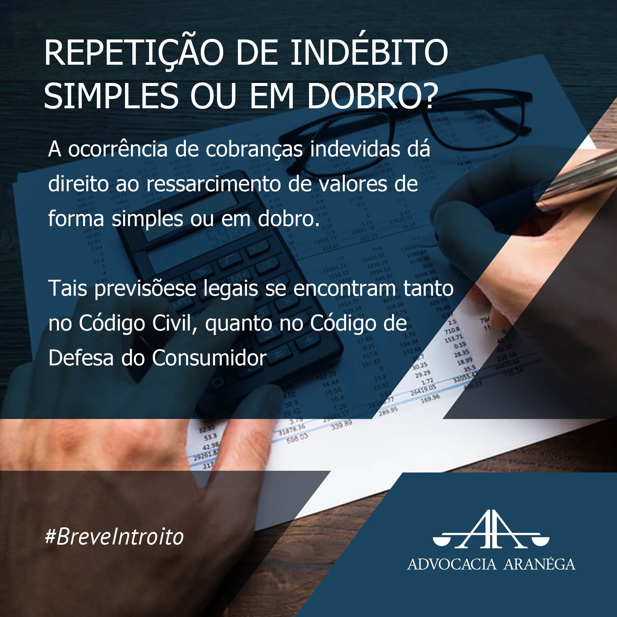 Repetição de indébito - simples ou em dobro? | Jusbrasil