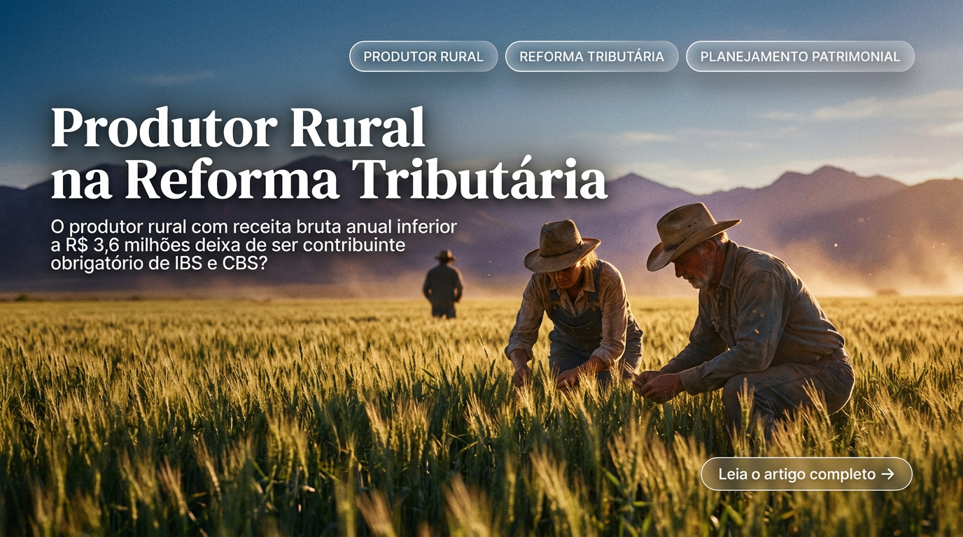 Produtor rural na Reforma Tributária: como calcular corretamente o ...