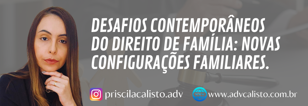 Desafios Contemporâneos do Direito de Família: Novas Configurações ...