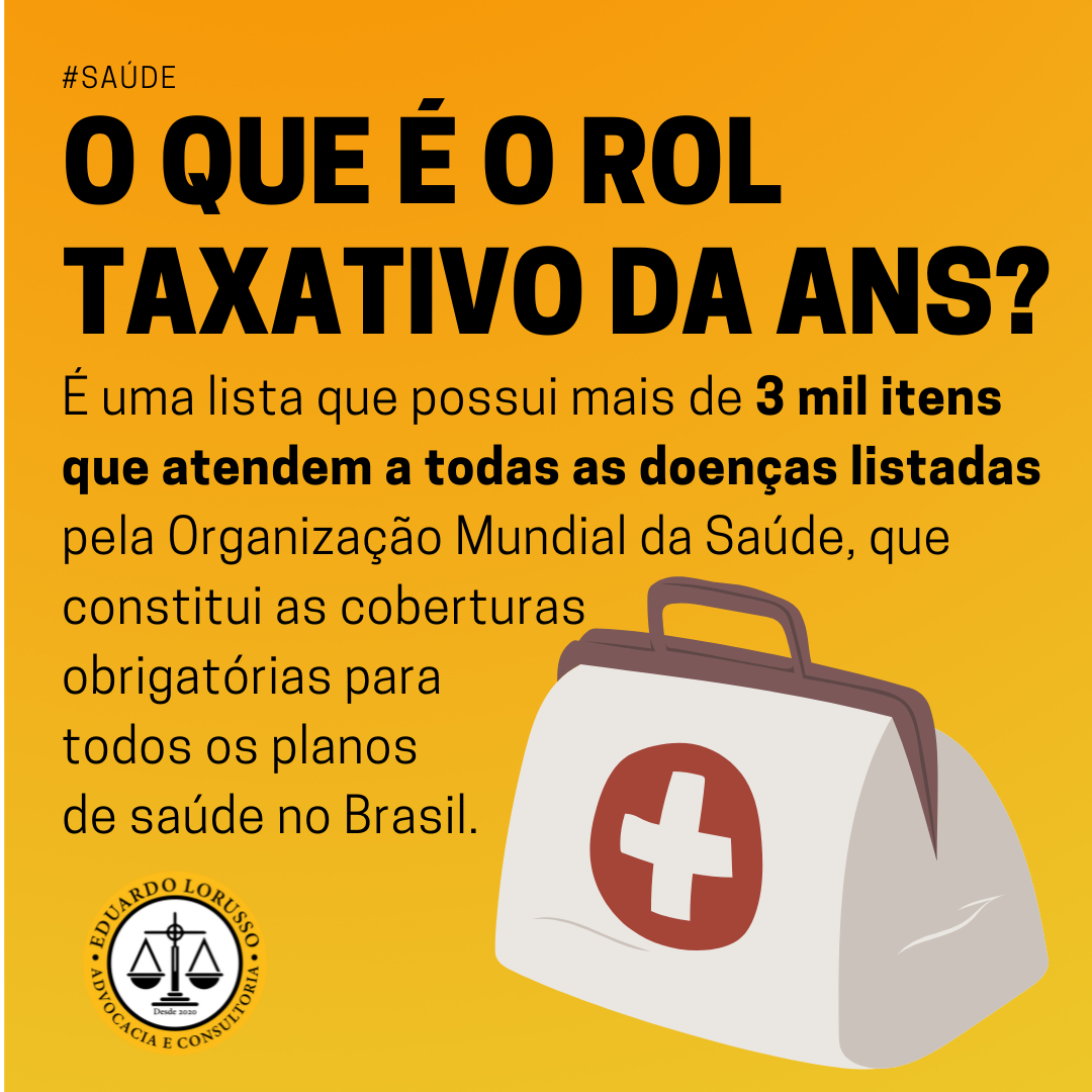 O que é o Rol Taxativo da Agência Nacional de Saúde - ANS? | Jusbrasil