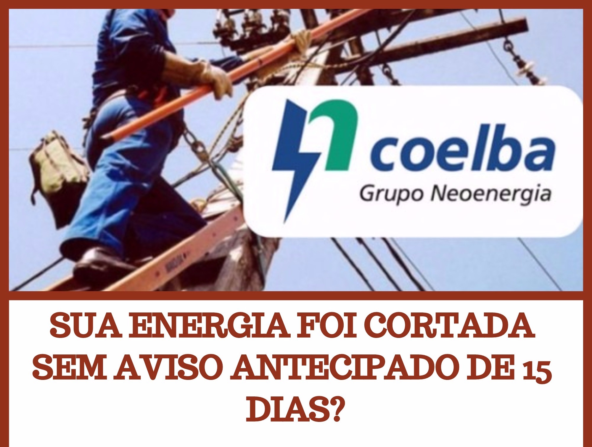 Corte de energia sem aviso prévio gera danos morais | Jusbrasil
