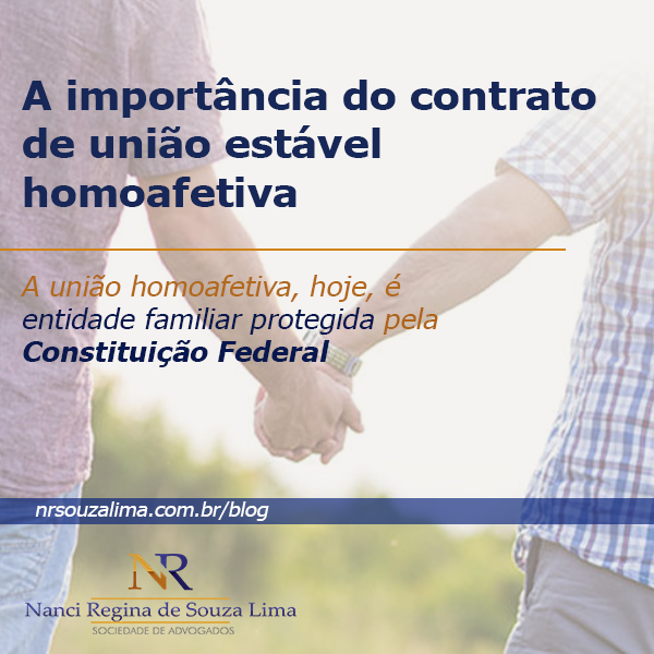 A importância do contrato de união estável homoafetiva | Jusbrasil
