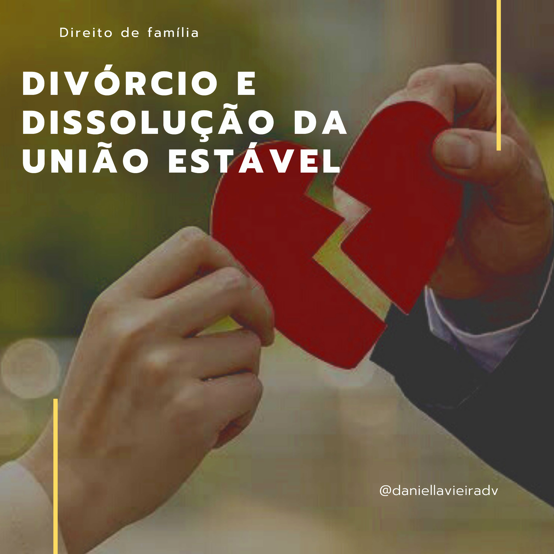Como funciona o divórcio ou dissolução da União Estável