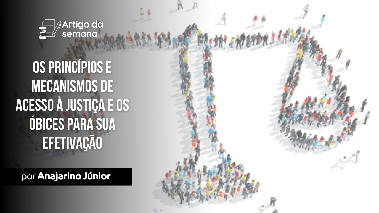 Os princípios e mecanismos de acesso à justiça e os óbices para sua ...