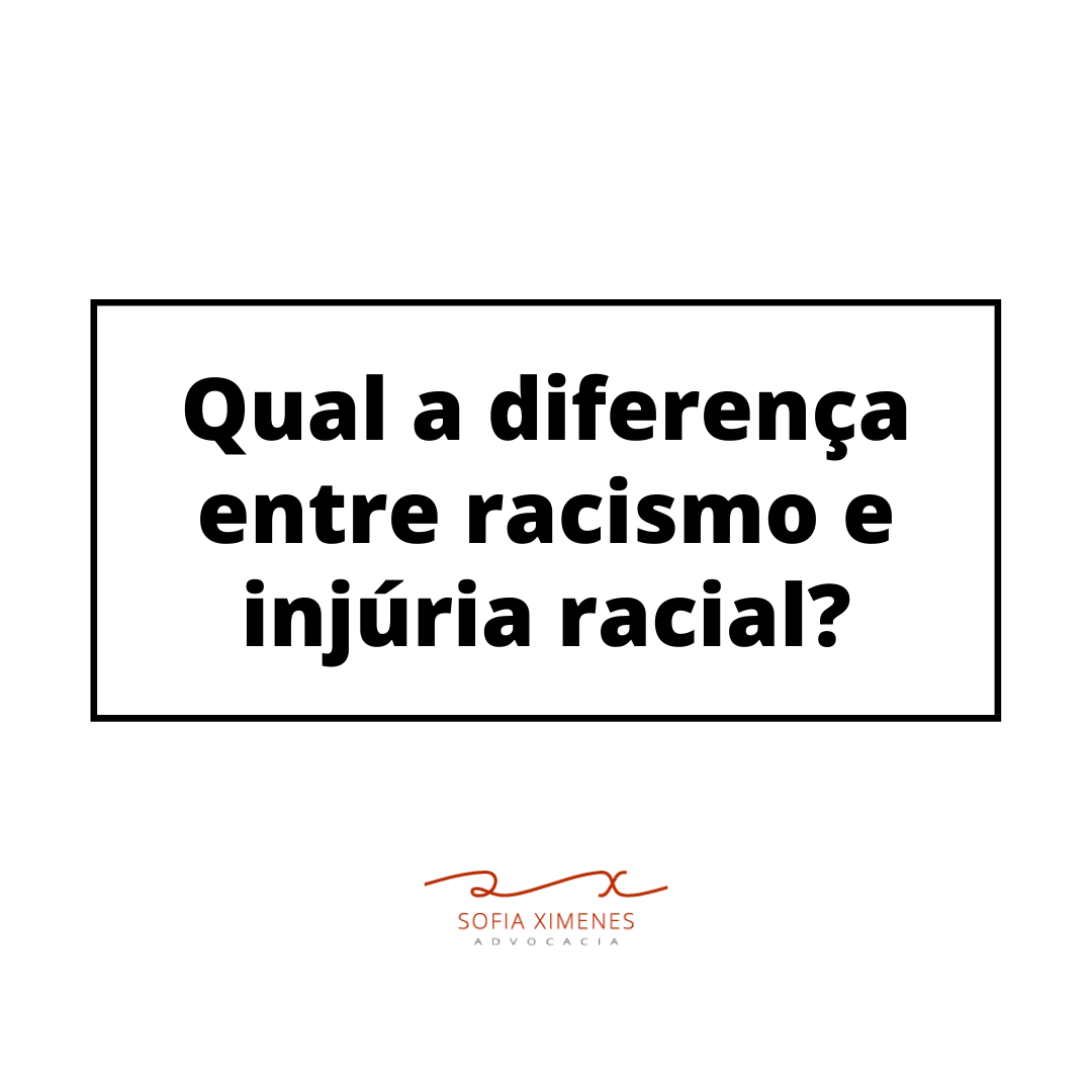 Qual a diferença entre racismo e injúria racial? | Jusbrasil