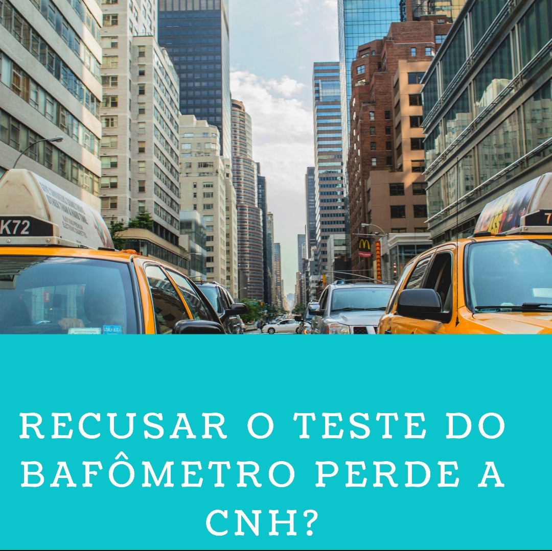 Recusar o bafômetro perde a CNH? | Jusbrasil