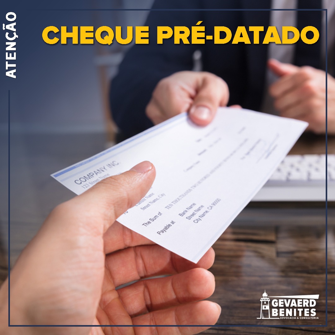 Cheque Pré-Datado | Jusbrasil