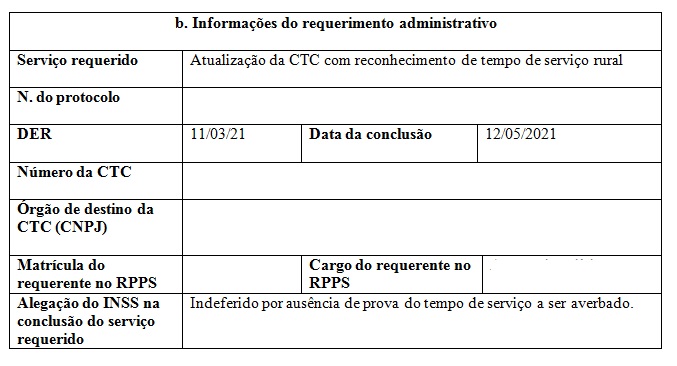 [Modelo] Ação previdenciária de revisão de Certidão de Tempo de ...