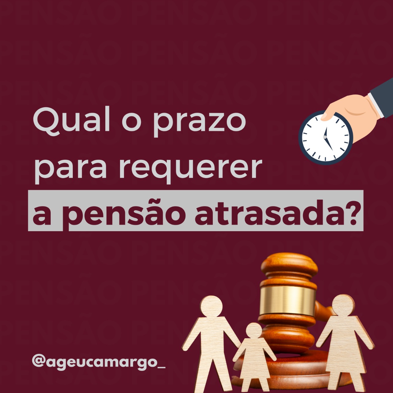 Qual o prazo para requerer a pensão atrasada? | Jusbrasil