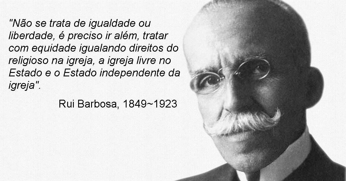 Na era Hipermoderna, Rui Barbosa joga luzes na questão da (In ...