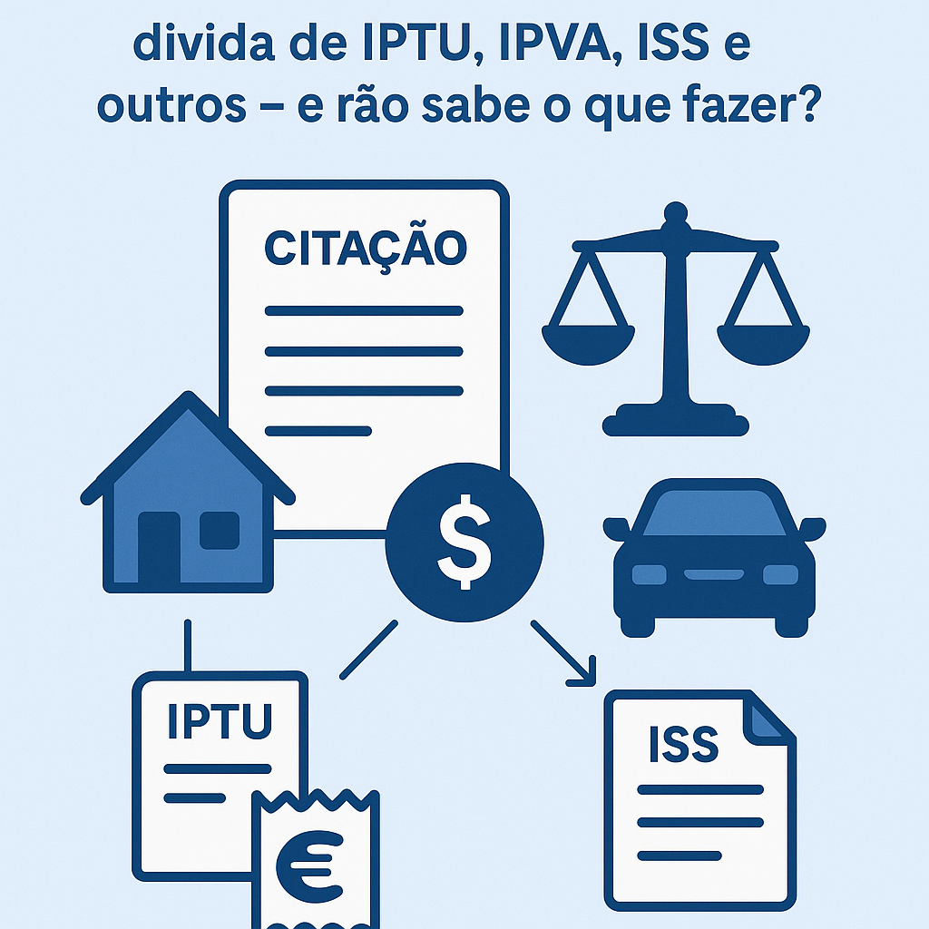 Recebeu Uma Citação De Execução Fiscal Veja Como Agir Em Casos De Iptu