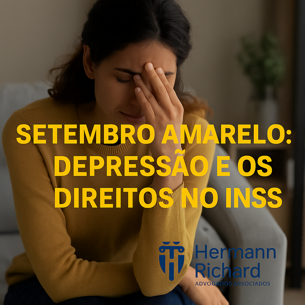 Setembro Amarelo: Depressão e os Direitos no INSS Que Você Precisa ...