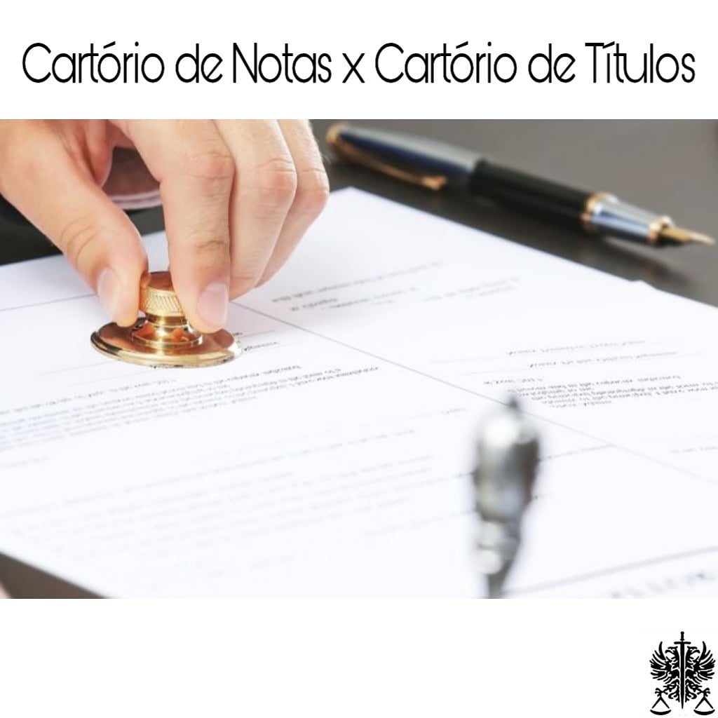Qual a diferença entre Cartório de Notas e Cartório de Títulos e ...