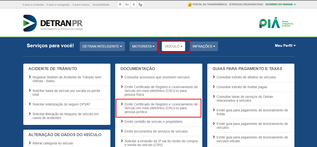 Como emitir CRLV-e de veículo de pessoa jurídica no Detran PR? | Jusbrasil