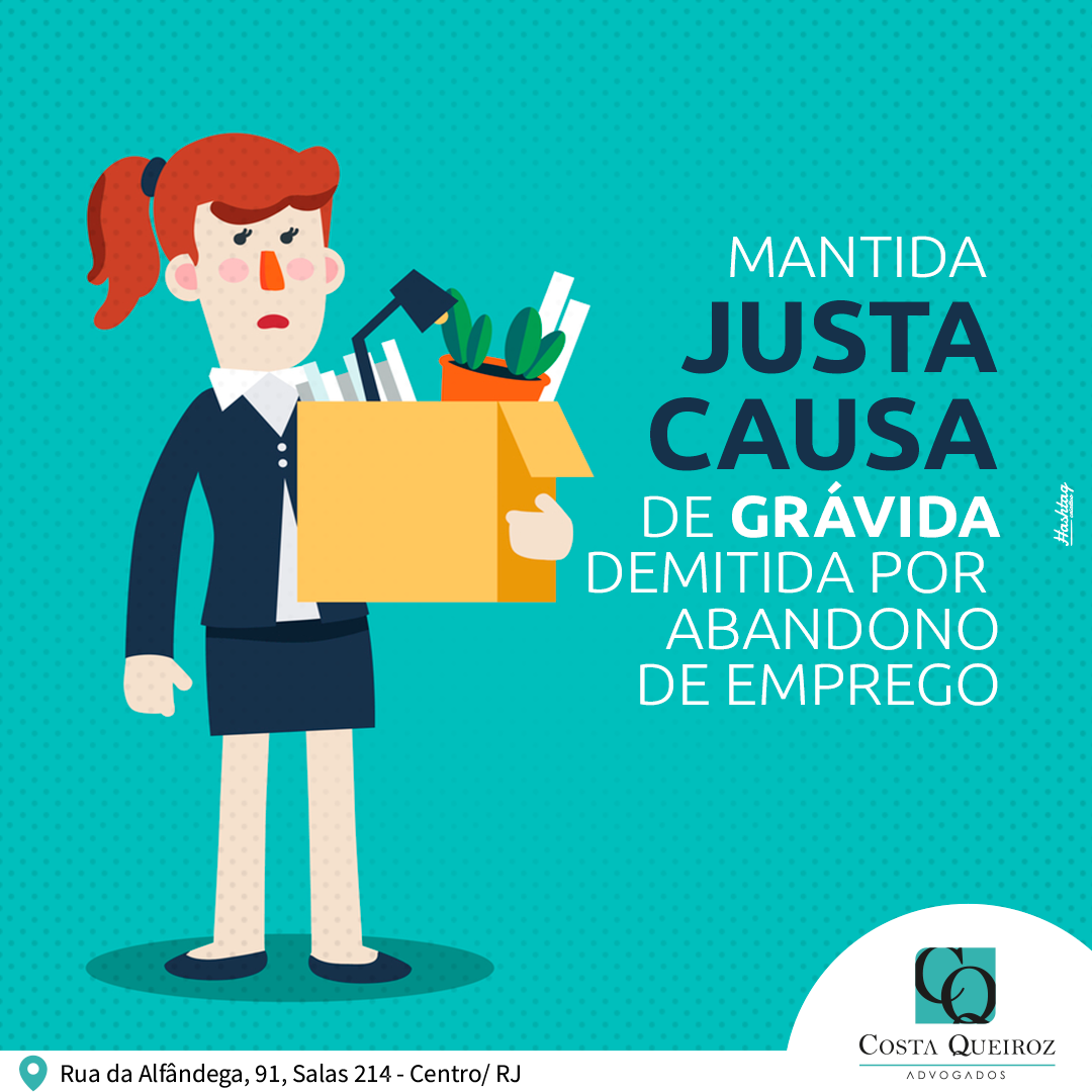 Mantida justa causa de grávida demitida por abandono de emprego | Jusbrasil