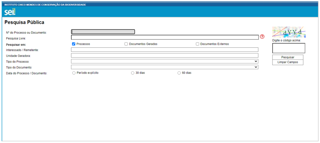 Consultar auto de infrao ambiental ICMBio