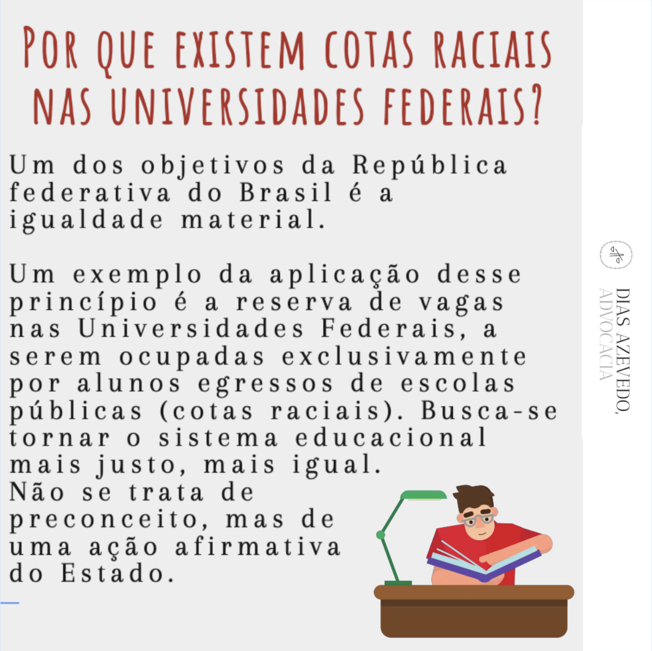 Por que existem Cotas Raciais em Universidades Federais? | Jusbrasil