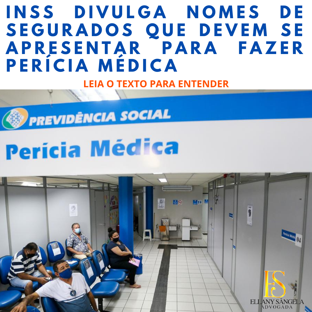 INSS divulga nomes de segurados que devem se apresentar para fazer ...